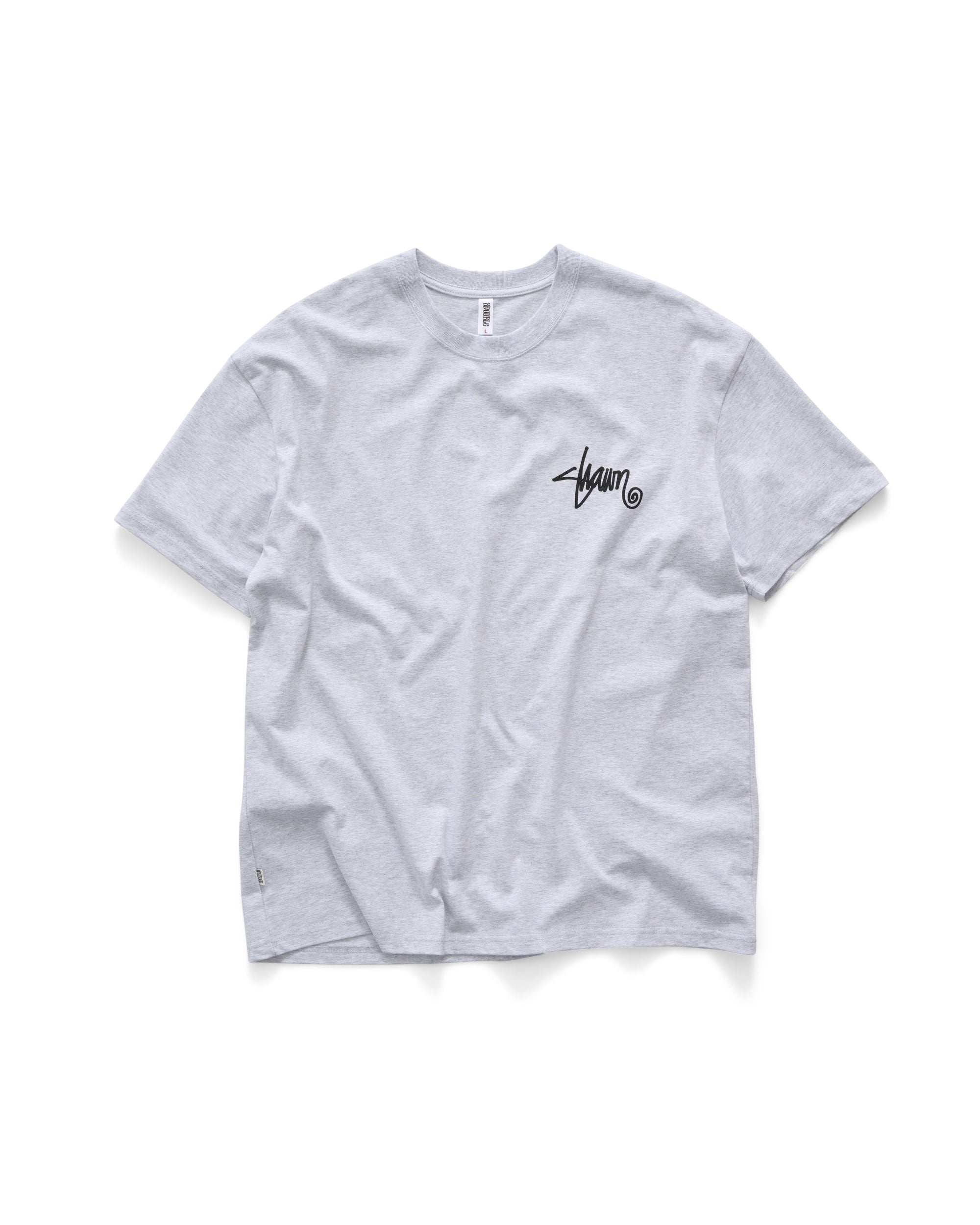 エスダブル Tシャツ AU限定 S/DOUBLE Shawn Script T-Shirt Grey Shawn Script Tee | Grey Heather – S/Double