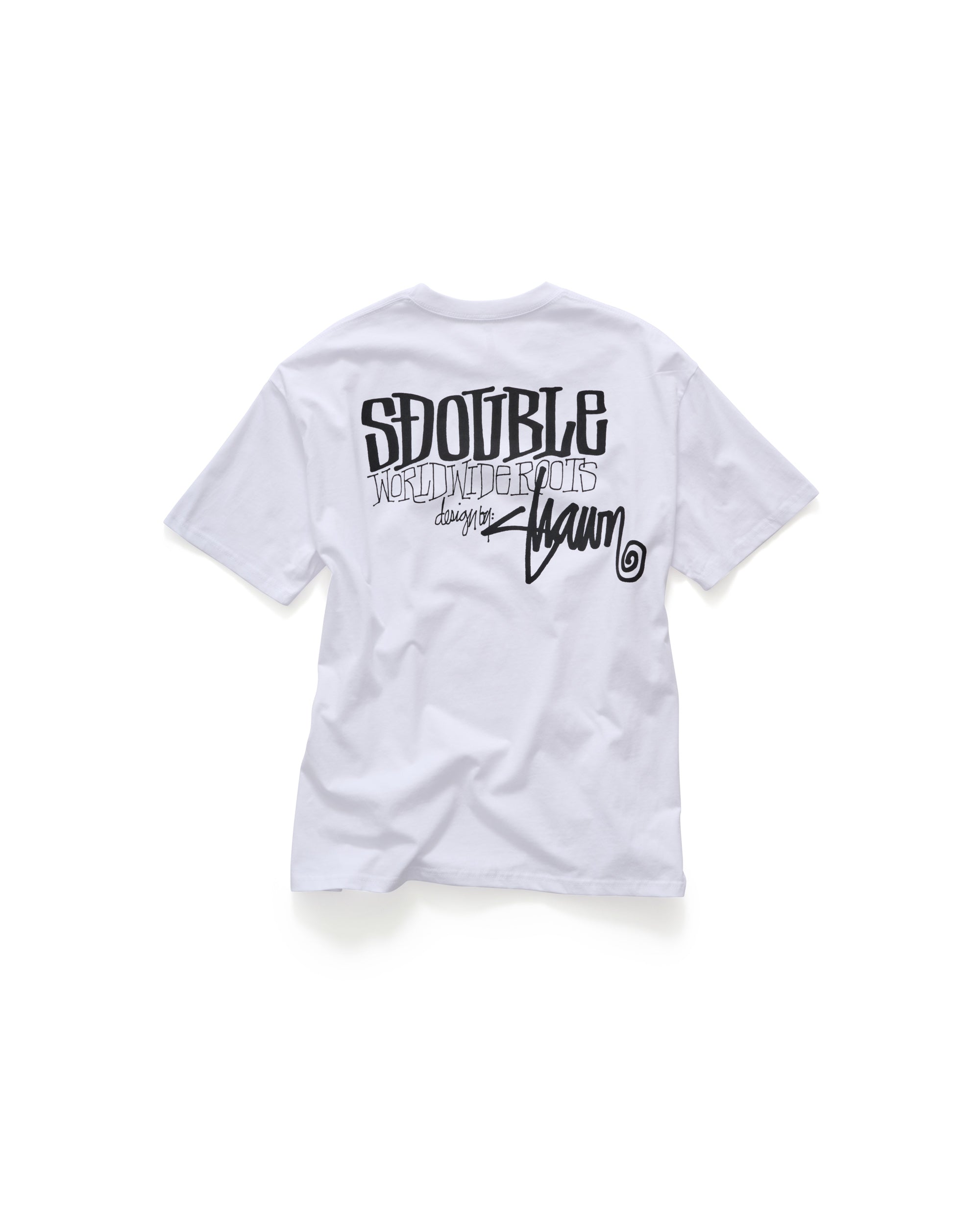 World Wide Roots Tee | White – S/Double