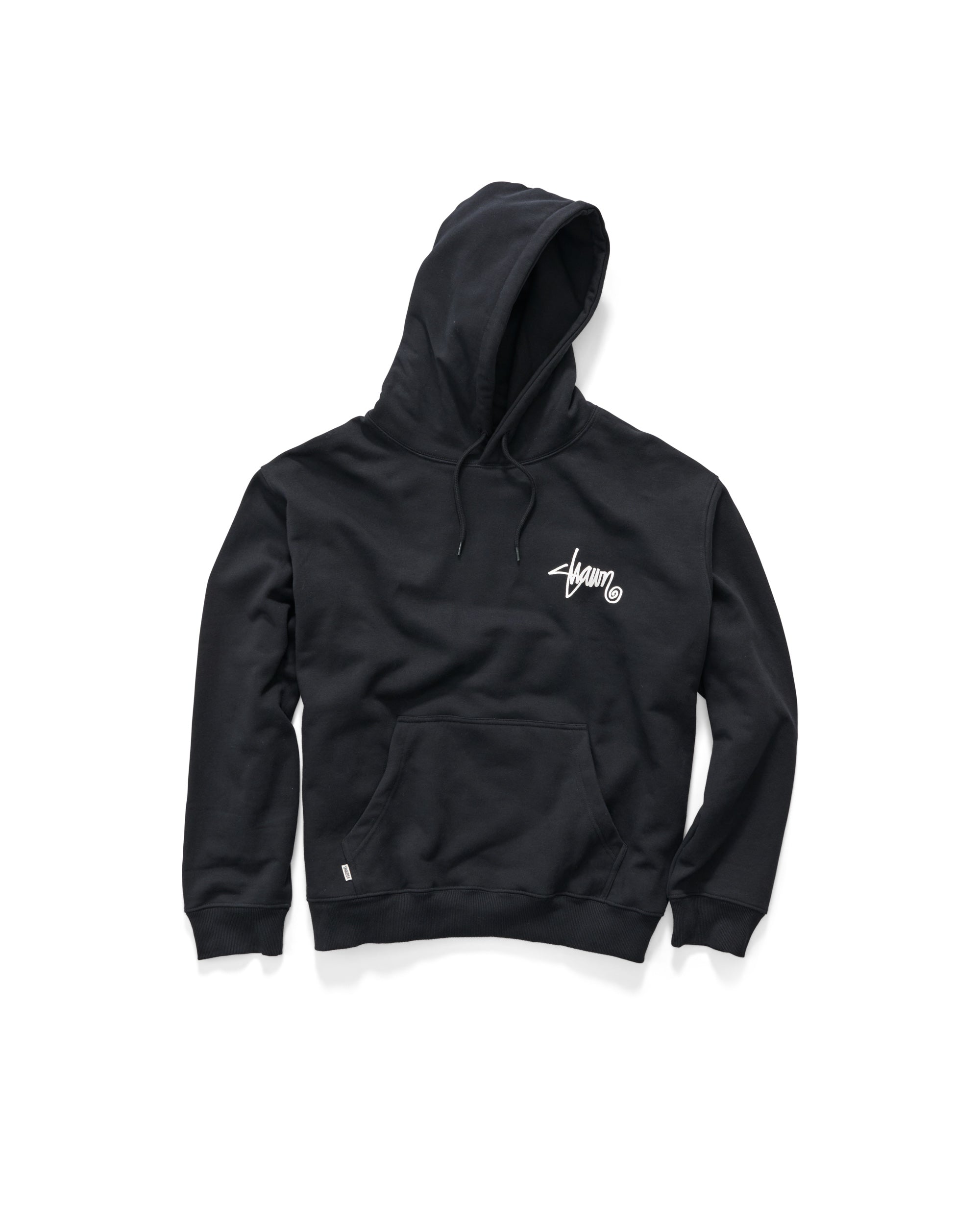 Shawn Script Hood | Black – S/Double