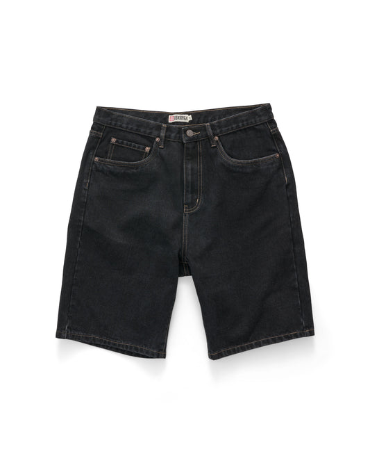 Denim Embroidered 5 Pocket Short