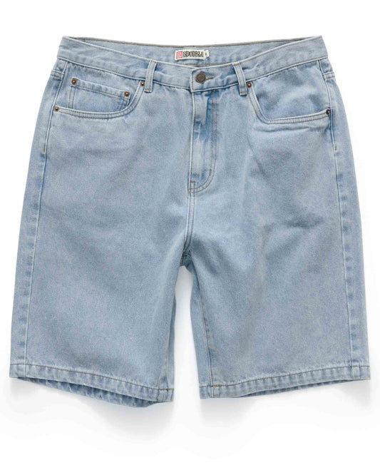 Denim Embroidered 5 Pocket Short