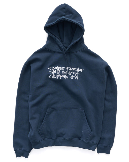 Address Text Pullover Hoodie