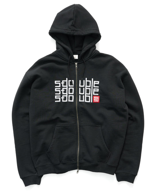 Triple Block Zip Hoodie