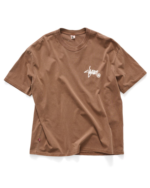 Shawn T-Shirt | Pigment Chocolate | S/DOUBLE AU
